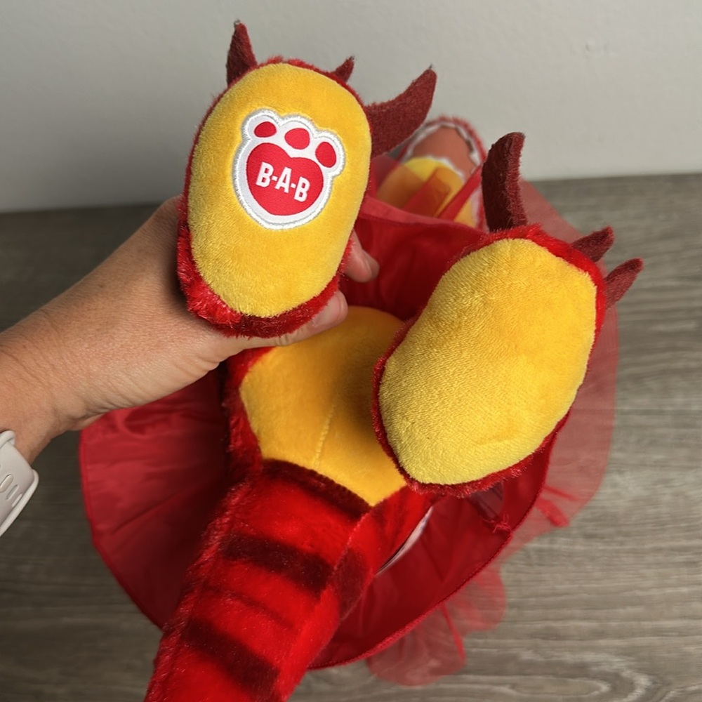 Build-A-Bear Red Dinosaur - Picture 7 of 8